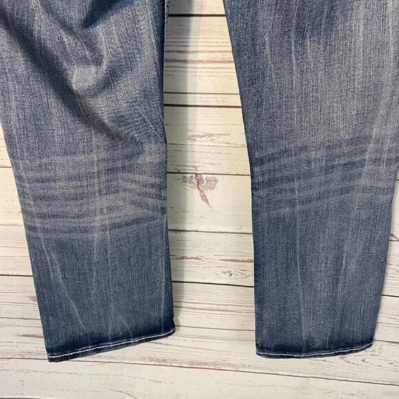 Rock Revival Women's Jeans Delara Curvy Crop Size 27 (28 x 24) Mid Rise - Picture 5 of 11